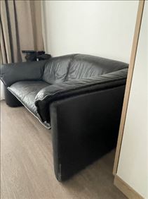 Abbildung: Leder-Sofa von Leolux